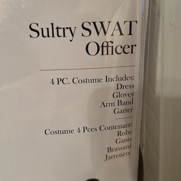 Leg Avenue Sultry SWAT Officer Costume M/L - Picture 3 of 3